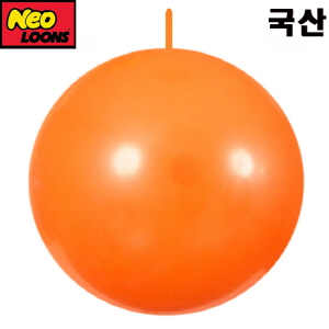 네오타이룬6&quot;(15cm)스탠다드풍선 100개(오렌지)