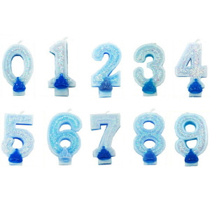 숫자초(블루0~9)