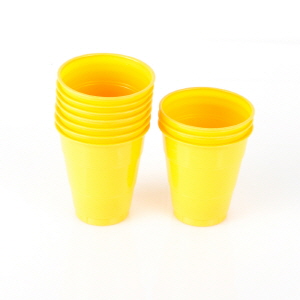 플라스틱 컵(소)옐로우