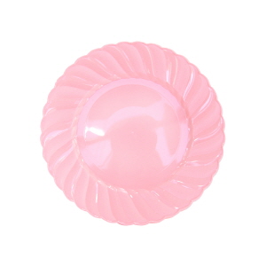 플라스틱파티접시 사이드19cm 핑크(6개입)